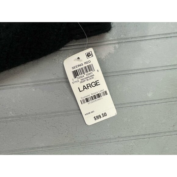 Charter Club Size L Womens Soft Knit Skirt Knee Length Black Pull On - Picture 2 of 4